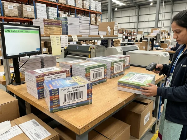 Section-wise Student Kit Packaging
